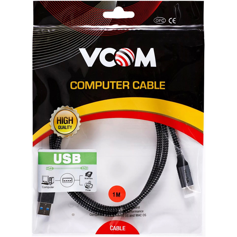 Кабель VCOM 1 м (CU401M-1M)