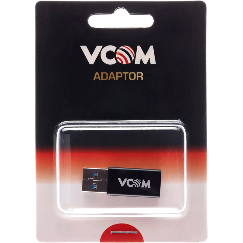 Адаптер VCOM USB 3.0 Type C F/USB 3.0 M (CA436M)