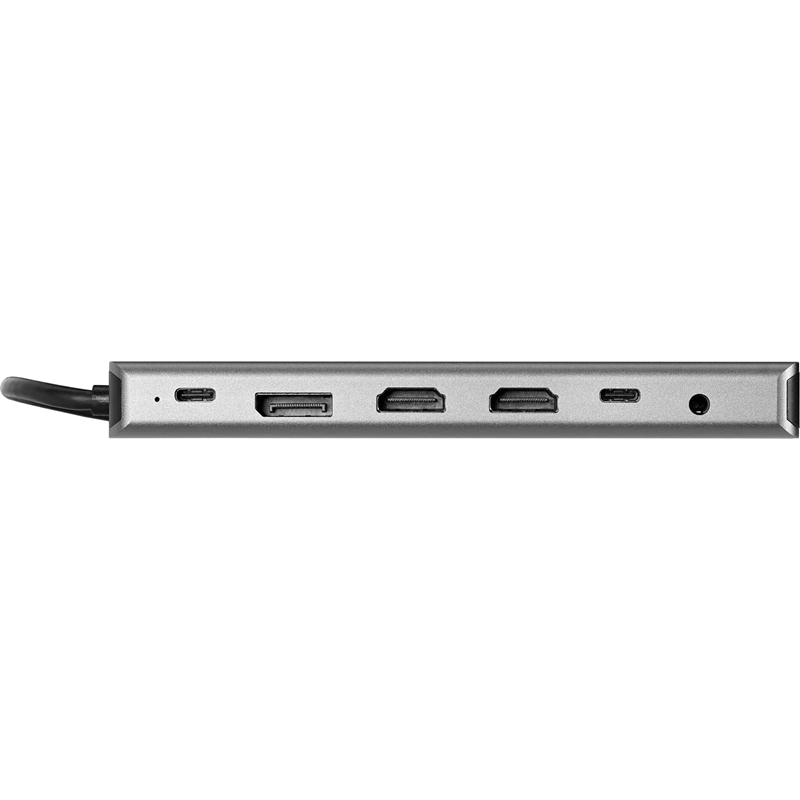 Адаптер iOpen USB 3.1 Type-C M/HDMI+USB 2.0 Type-AF+3 x USB 3.0+RJ45+TF+SD+DisplayPort+USB Type-C+mini jack 3.5 (CU4706)