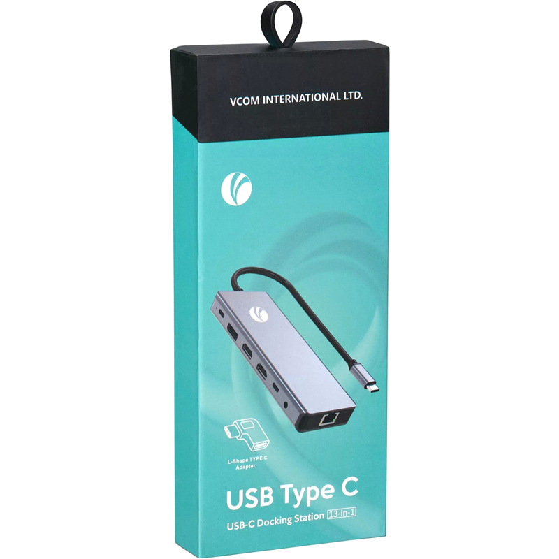Адаптер iOpen USB 3.1 Type-C M/HDMI+USB 2.0 Type-AF+3 x USB 3.0+RJ45+TF+SD+DisplayPort+USB Type-C+mini jack 3.5 (CU4706)