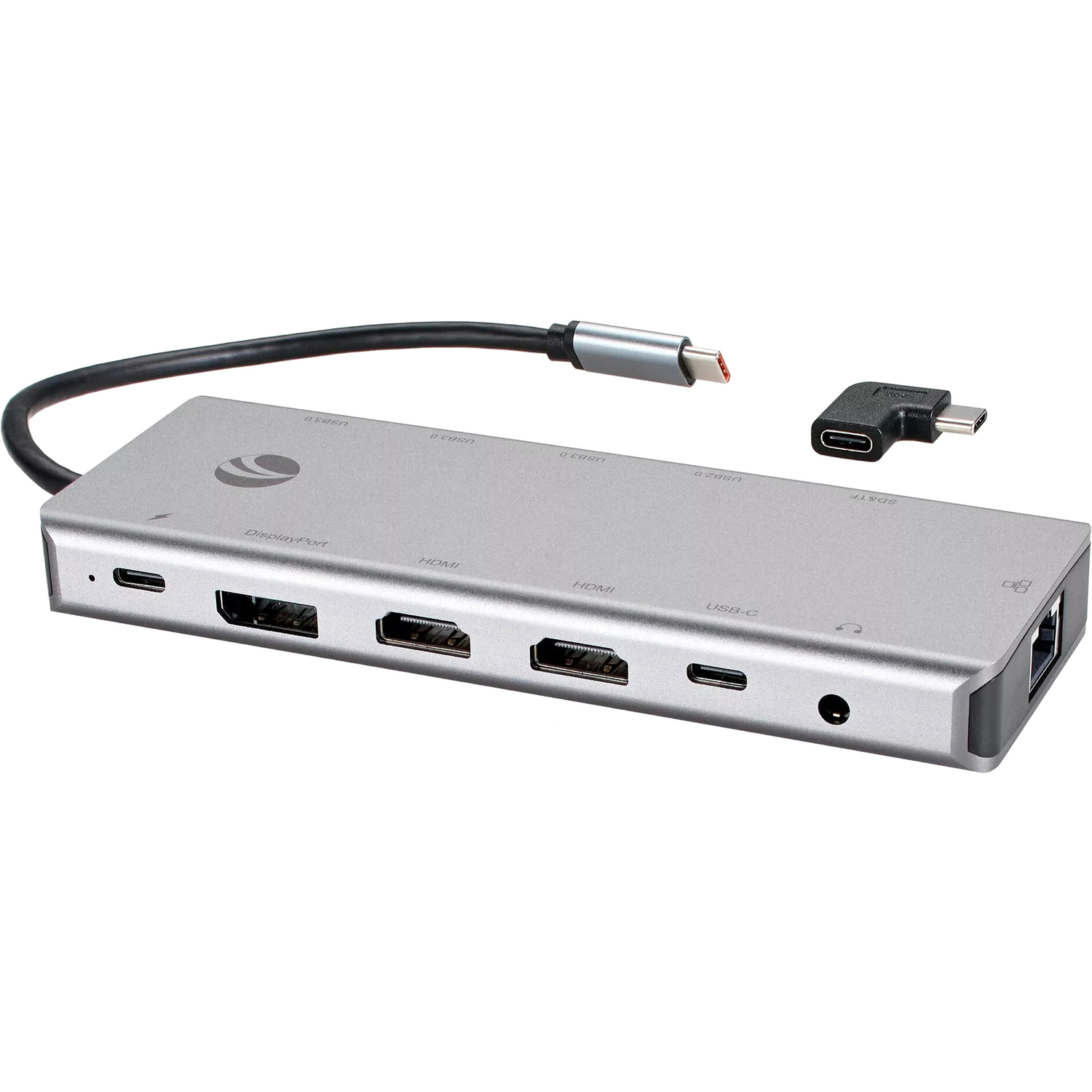 Адаптер iOpen USB 3.1 Type-C M/HDMI+USB 2.0 Type-AF+3 x USB 3.0+RJ45+TF+SD+DisplayPort+USB Type-C+mini jack 3.5 (CU4706)