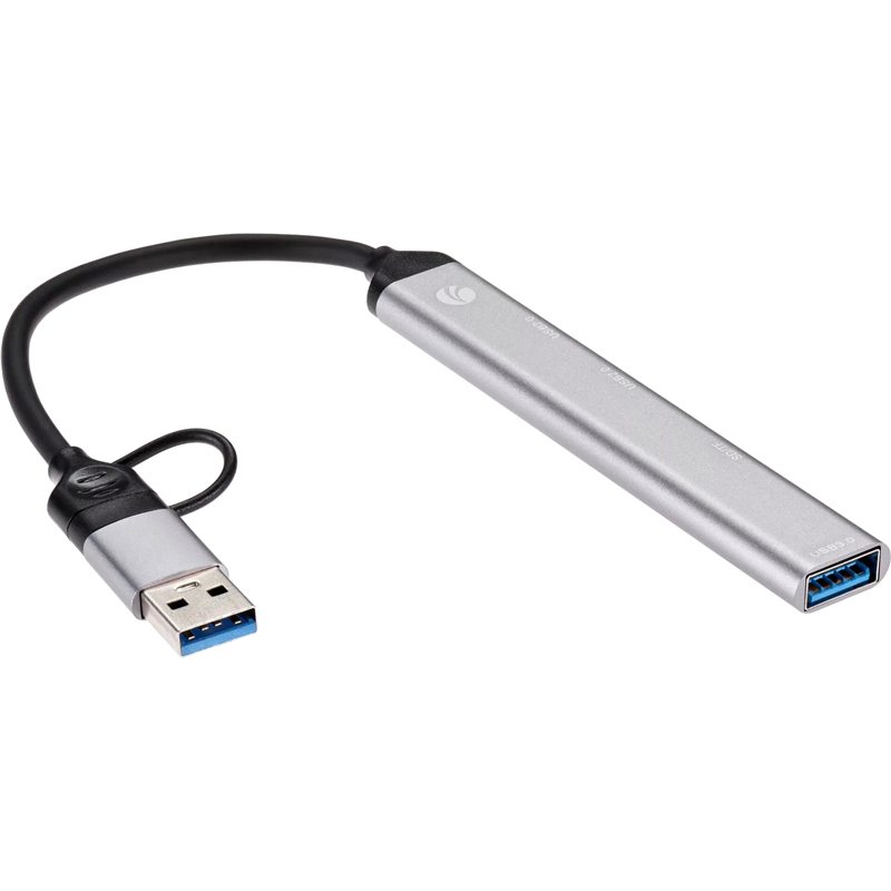 Адаптер VCOM USB 2.0 Type-C+USB 2.0 Type-AM/USB 3.0+2 x USB 2.0 Type-AF+TF+SD (DH297)