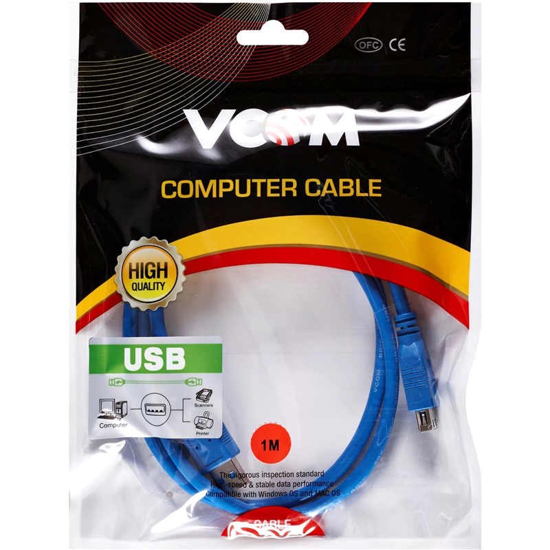 Кабель VCOM 1 м (VUS7065-1M)