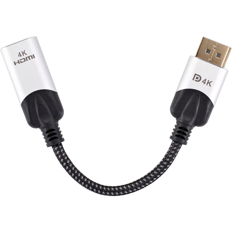 Переходник VCOM DisplayPort M/HDMI F (CG621M-0.15)