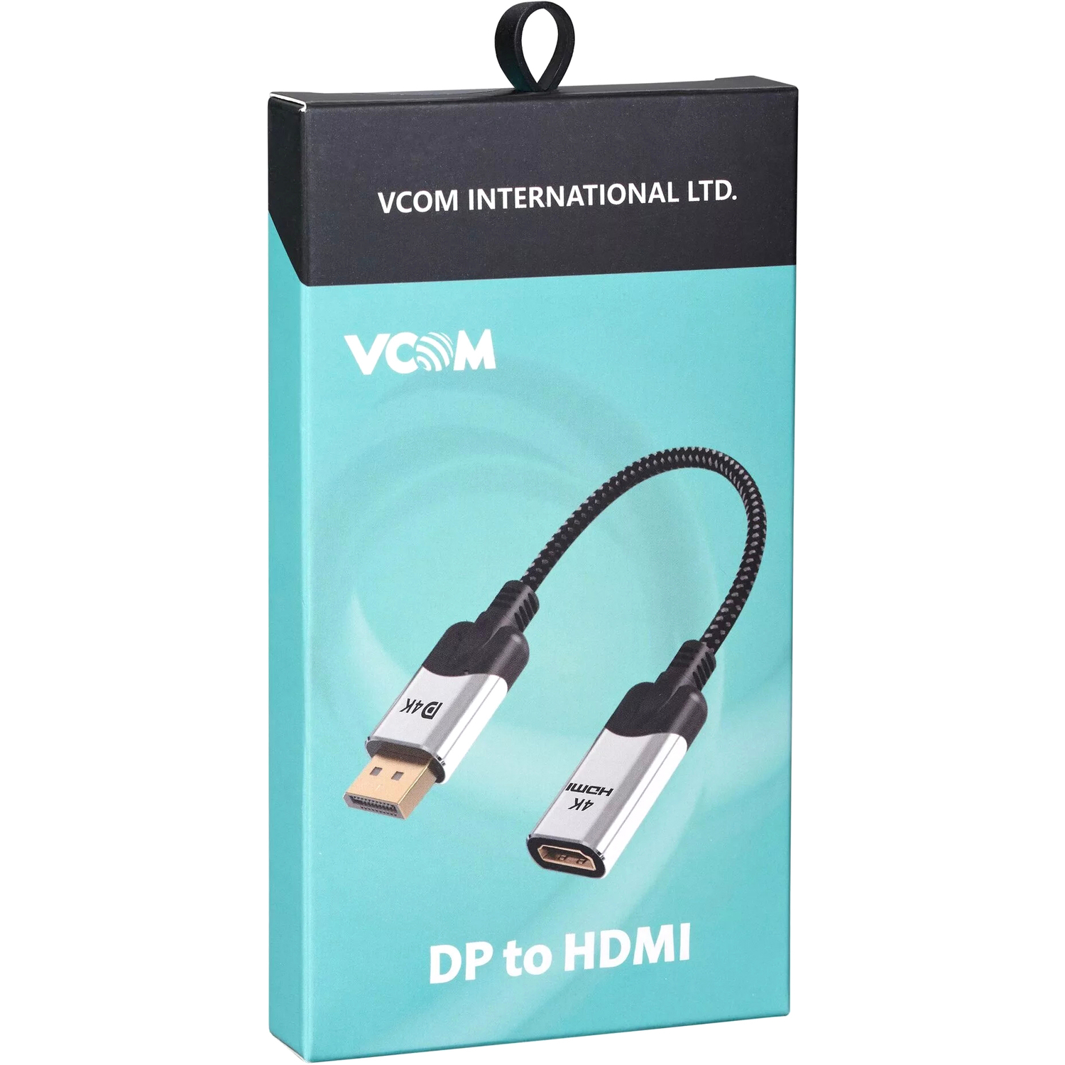 Переходник VCOM DisplayPort M/HDMI F (CG621M-0.15)