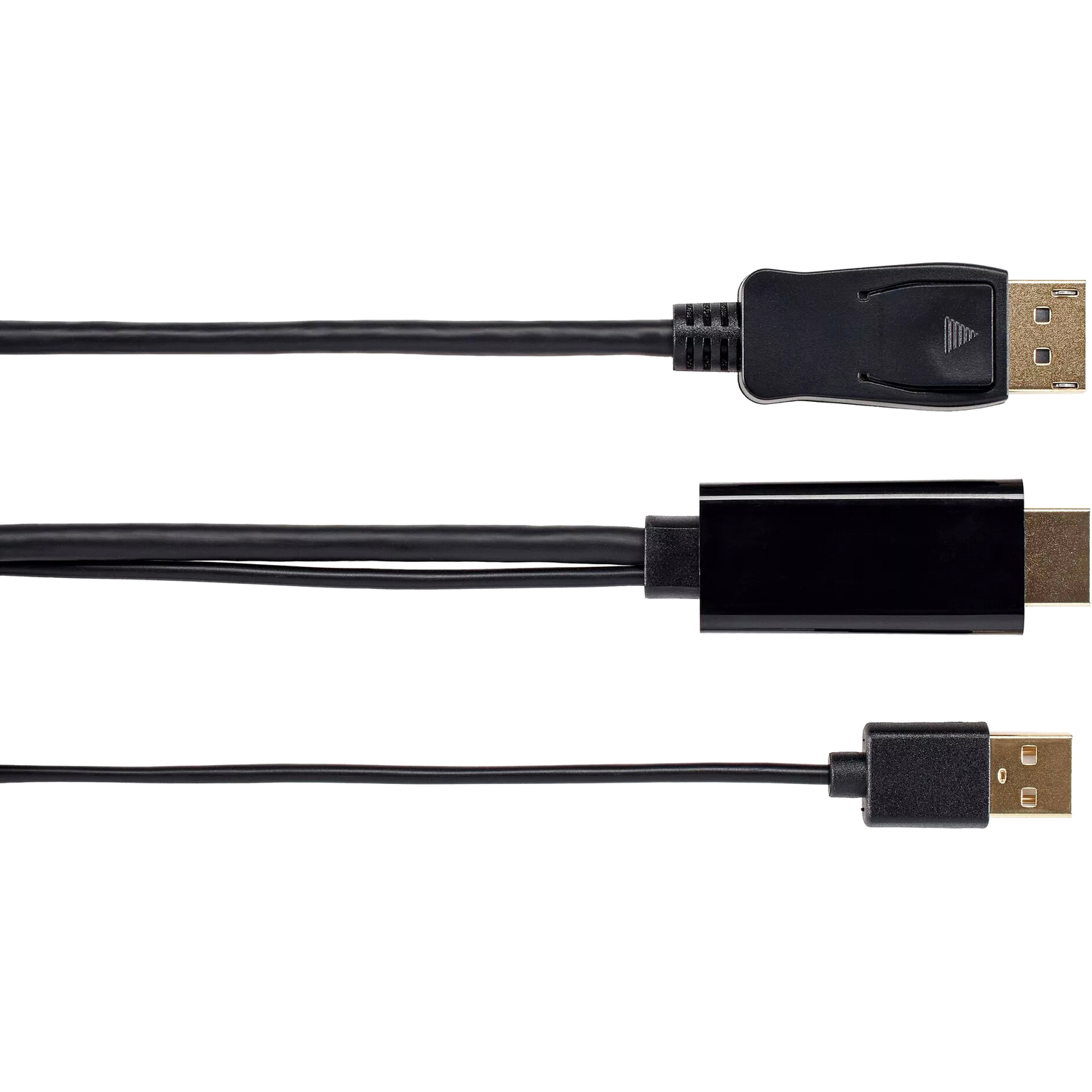 Кабель-переходник VCOM USB Type-A M+HDMI M/DisplayPort M (CG599AC-1.8M)