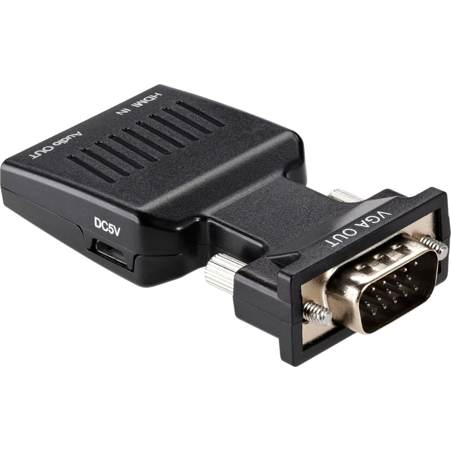 Переходник VCOM HDMI F/VGA M+mini jack 3.5 mm M (CA336A)