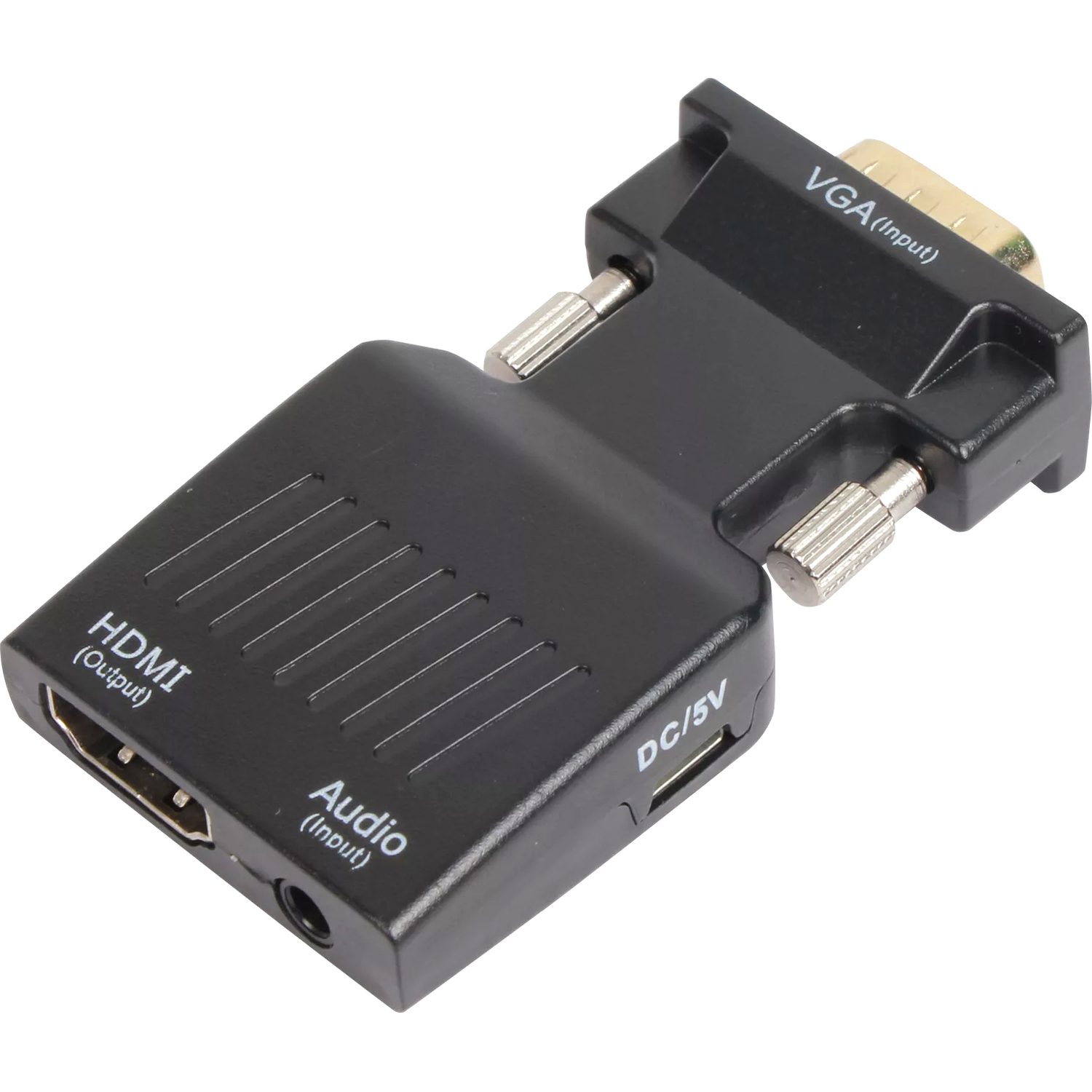 Переходник VCOM HDMI F/VGA M+mini jack 3.5 mm M+microUSB M (CA337A)