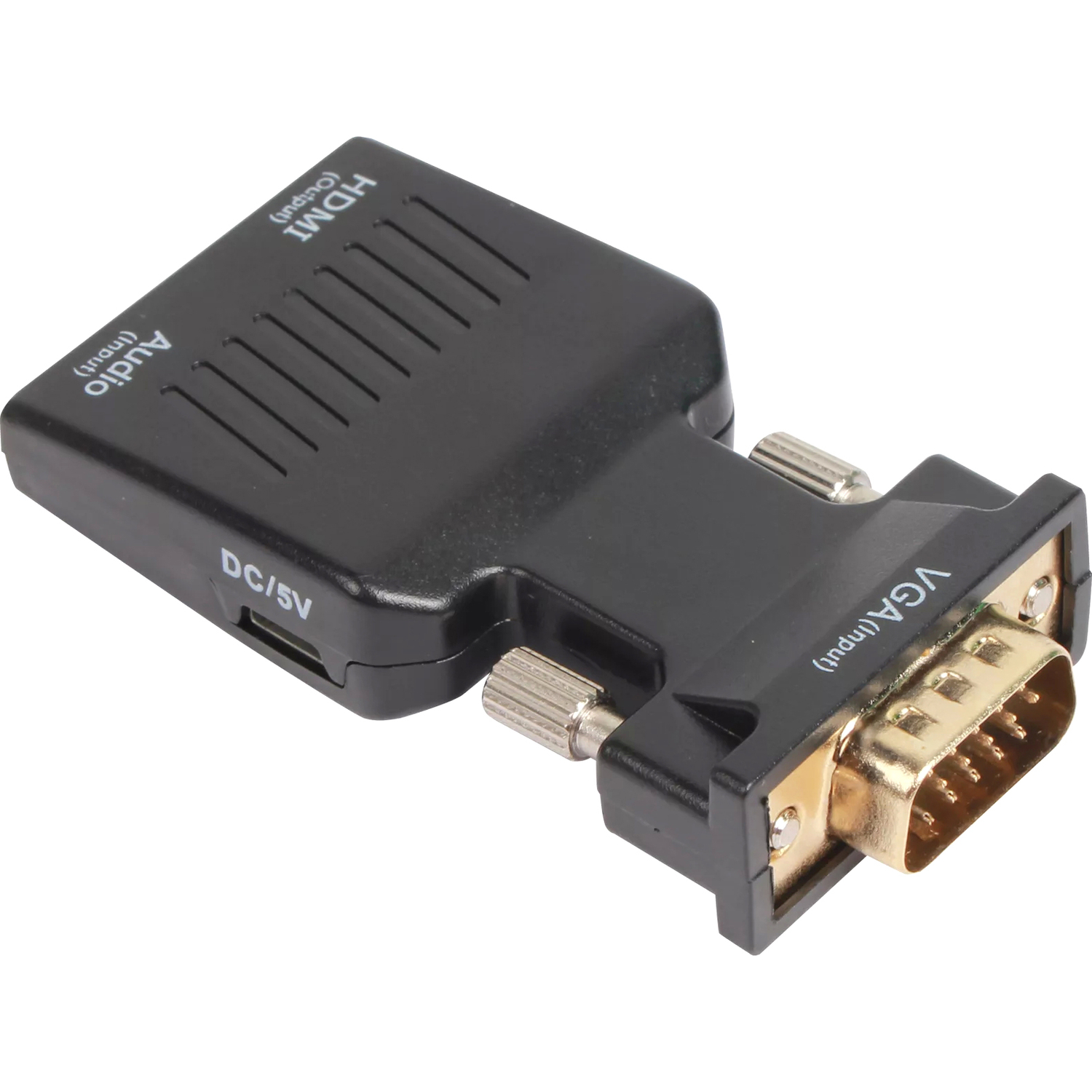 Переходник VCOM HDMI F/VGA M+mini jack 3.5 mm M+microUSB M (CA337A)