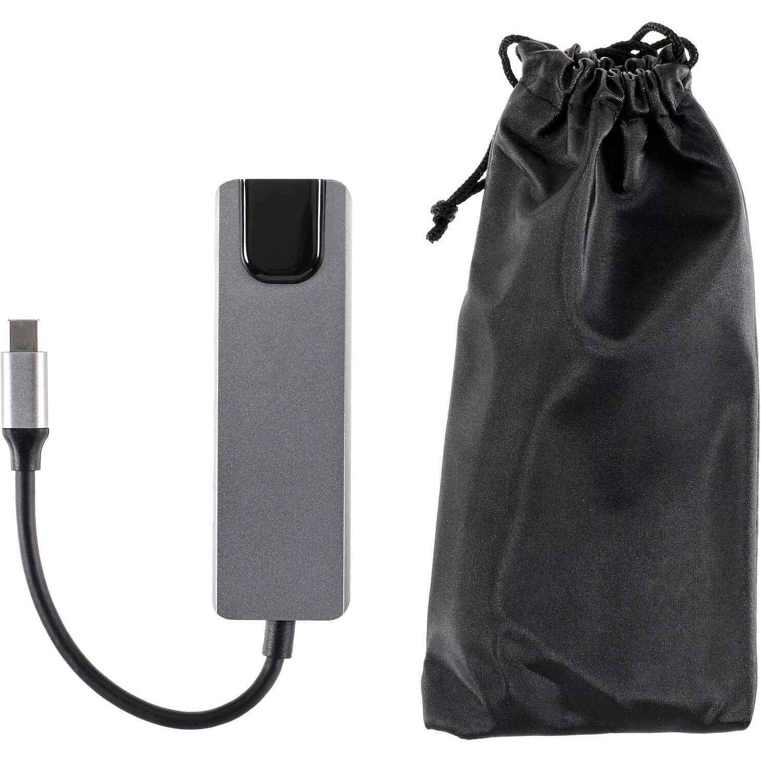 Адаптер iOpen USB 3.1 Type-C M/HDMI F+RJ45+USB 3.0+USB Type-C F (ACU435M)