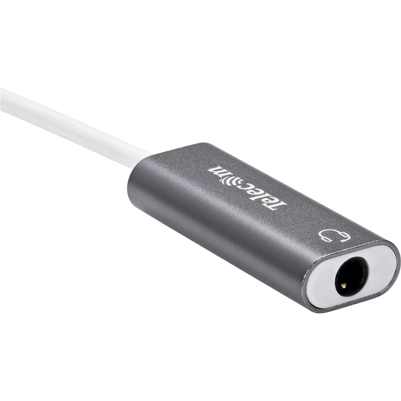 Переходник Telecom USB 2.0 Type-AM/mini jack 3.5 mm F (TA316U)