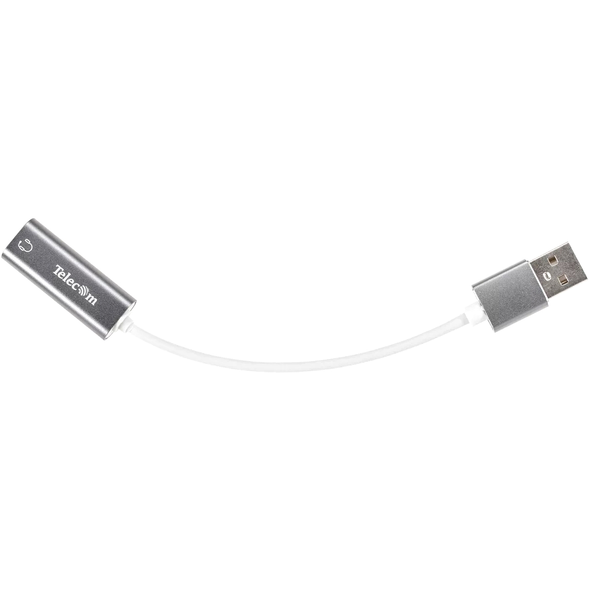 Переходник Telecom USB 2.0 Type-AM/mini jack 3.5 mm F (TA316U)