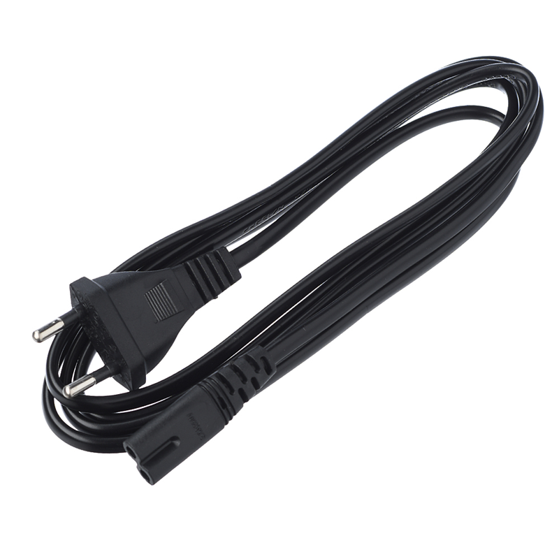 GoPower евровилка-C7 (2-pin) 1.8м ПВХ 0.75мм черный (1 / 300) арт. 00-00025227