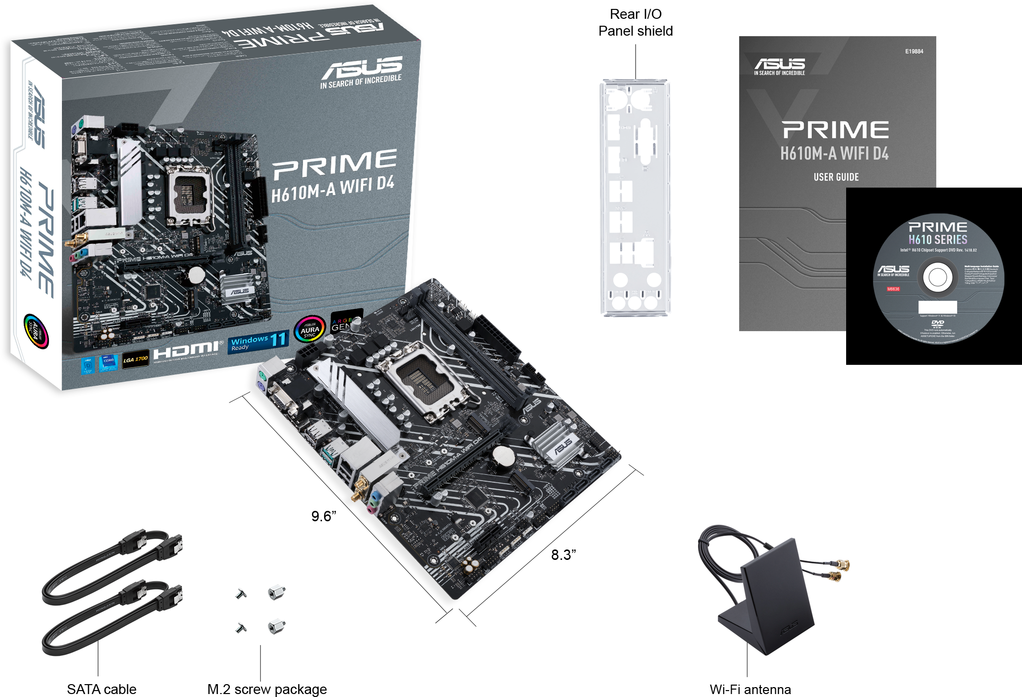 ASUS PRIME H610M-A WIFI D4