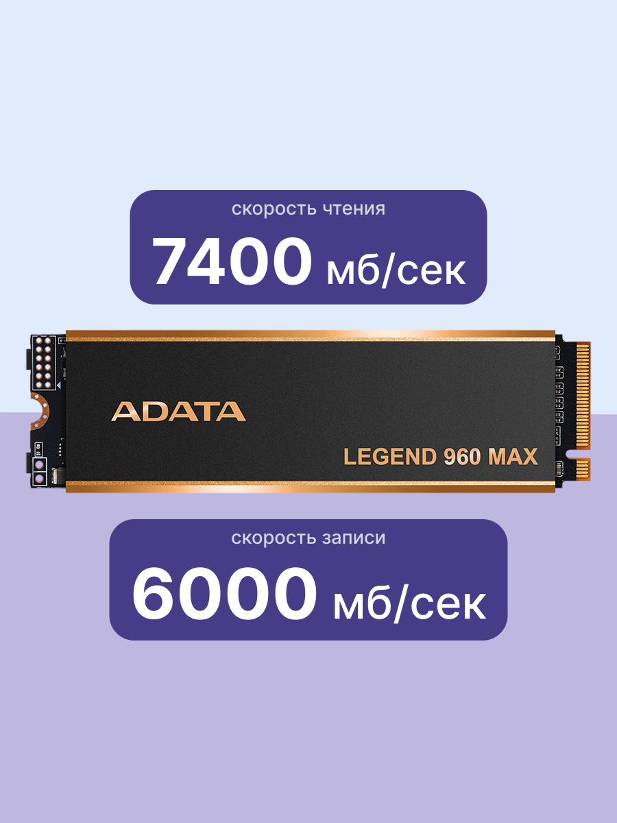 ADATA SSD LEGEND 960 MAX арт. ALEG-960M-1TCS