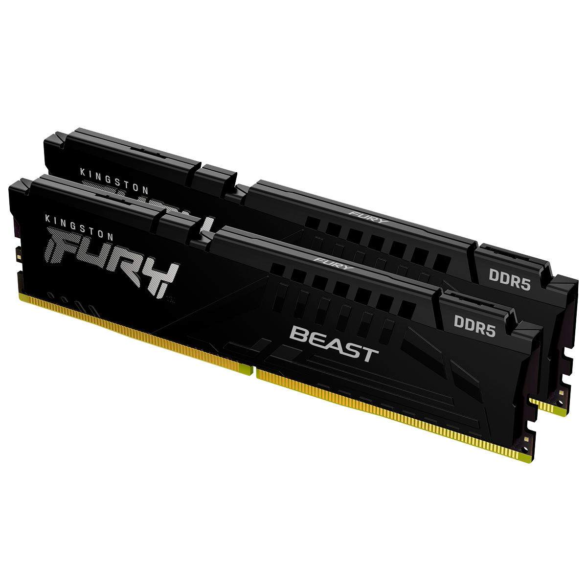 Kingston DDR5 DIMM 16GB 5200MT/s CL40 (Kit of 2) FURY Beast Black [KF552C40BBK2-16]