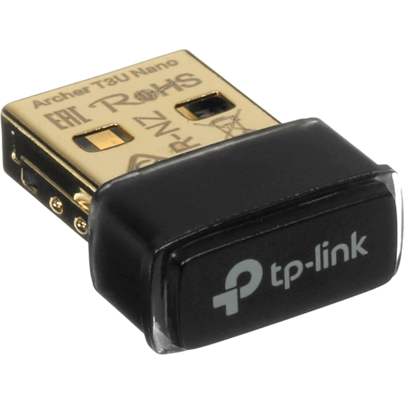 TP-Link Archer T3U Nano AC1300 Ультракомпактный Wi-Fi USB-адаптер с поддержкой MU-MIMO