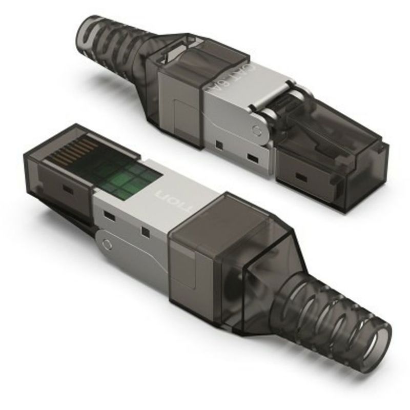 Разъем Vention IDIH0 полевой заделки RJ-45 (8P8C) под витую пару, для одножильного кабеля кат. 6а