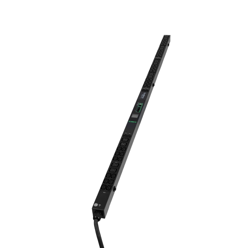 Rack PDU Metered, Uniprom series, 0U, 400V, 3P, 32A, 36xC13 12xC19, 3m cord, IEC309