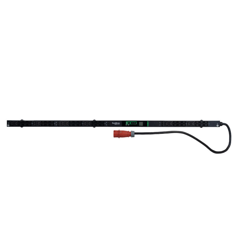 Rack PDU Metered, Uniprom series, 0U, 400V, 3P, 32A, 36xC13 12xC19, 3m cord, IEC309 SYSTEME ELECTRIC арт. UP8886