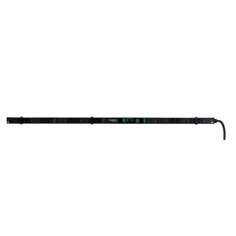 Rack PDU Metered, Uniprom series, 0U, 400V, 3P, 32A, 36xC13 12xC19, 3m cord, IEC309 SYSTEME ELECTRIC арт. UP8886