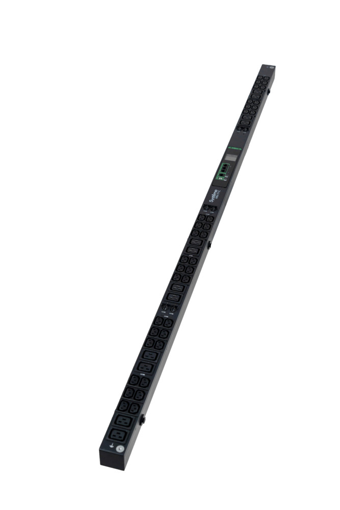 Rack PDU Metered, Uniprom series, 0U, 400V, 3P, 32A, 36xC13 12xC19, 3m cord, IEC309 SYSTEME ELECTRIC арт. UP8886