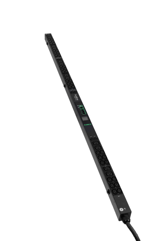 Rack PDU Metered, Uniprom series, 0U, 400V, 3P, 32A, 36xC13 12xC19, 3m cord, IEC309 SYSTEME ELECTRIC арт. UP8886