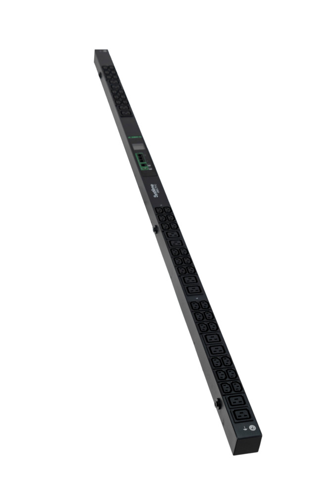 Systeme Electric Блок распределения питания Rack PDU Metered, Uniprom series, 0U, 400V, 3P, 16A, 36xC13 12xC19, 3m cord, IEC309 арт. UP8881