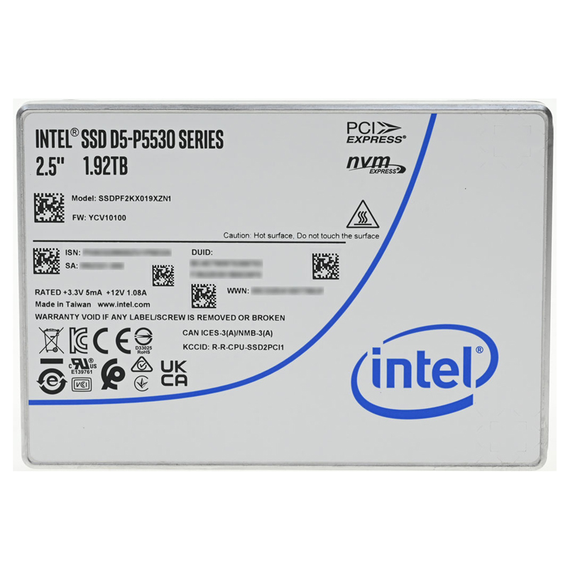 Intel SSDPF2KX019XZN1