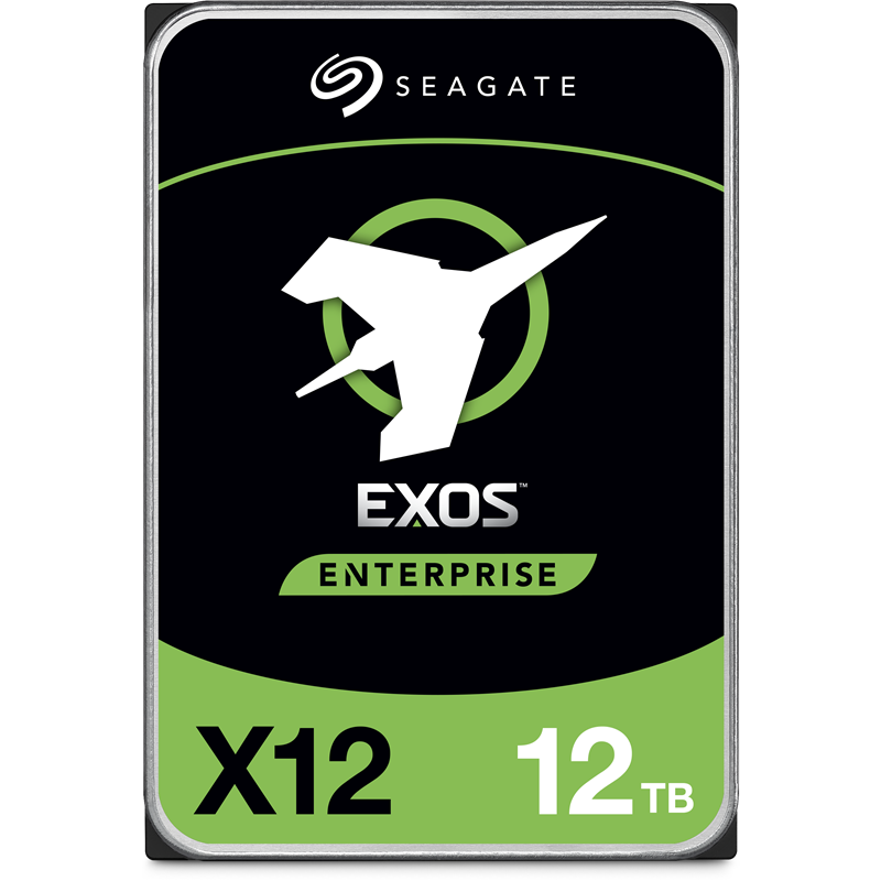 Жесткий диск Seagate Exos X18 HDD 3.5" SAS 12Tb, 7200 rpm, 256Mb, buffer, 512e/4kn, CMR, ST12000NM004J, 1 year