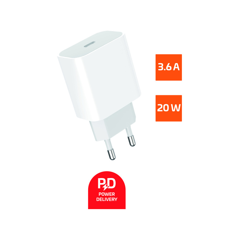 GoPower GPPD06 Type-C 20W PD3.0 белый