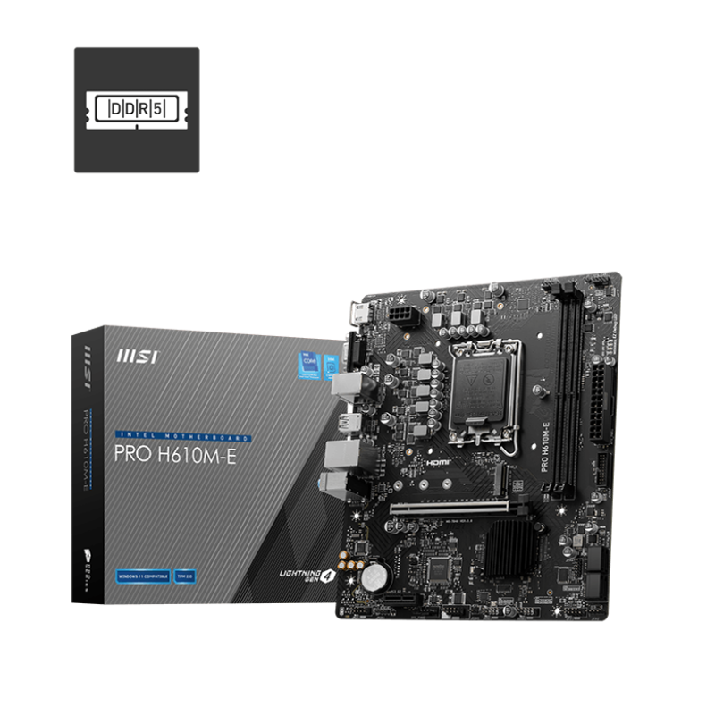 MSI PRO H610M-E