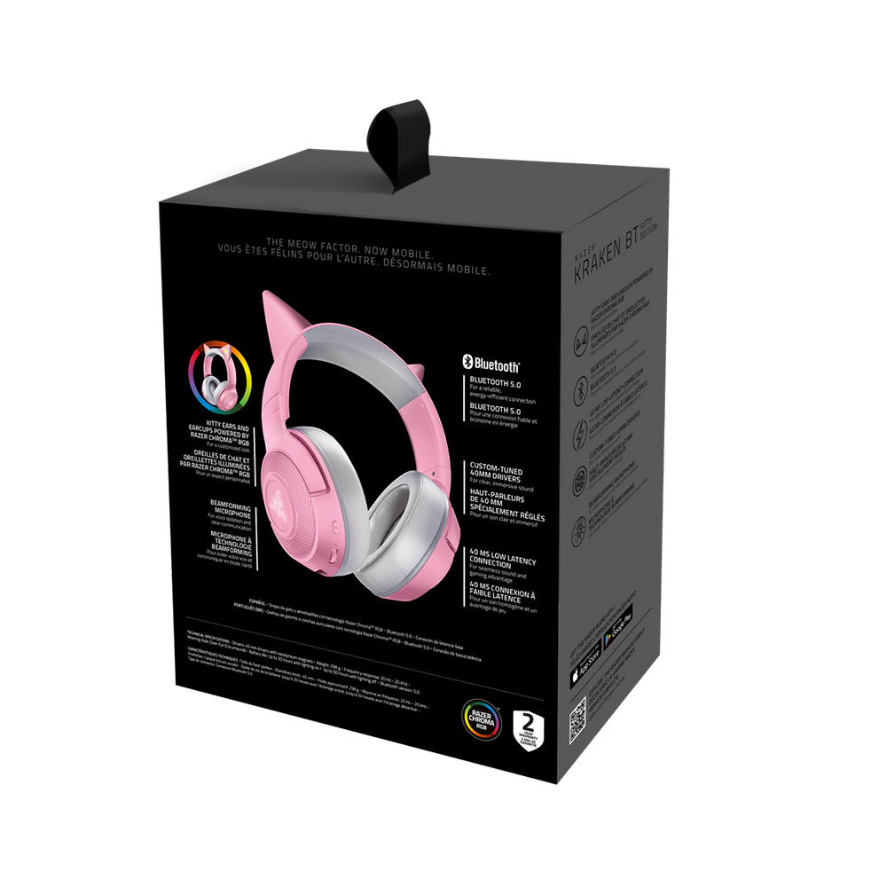 Razer Kraken Kitty BT V2 Quartz Ed