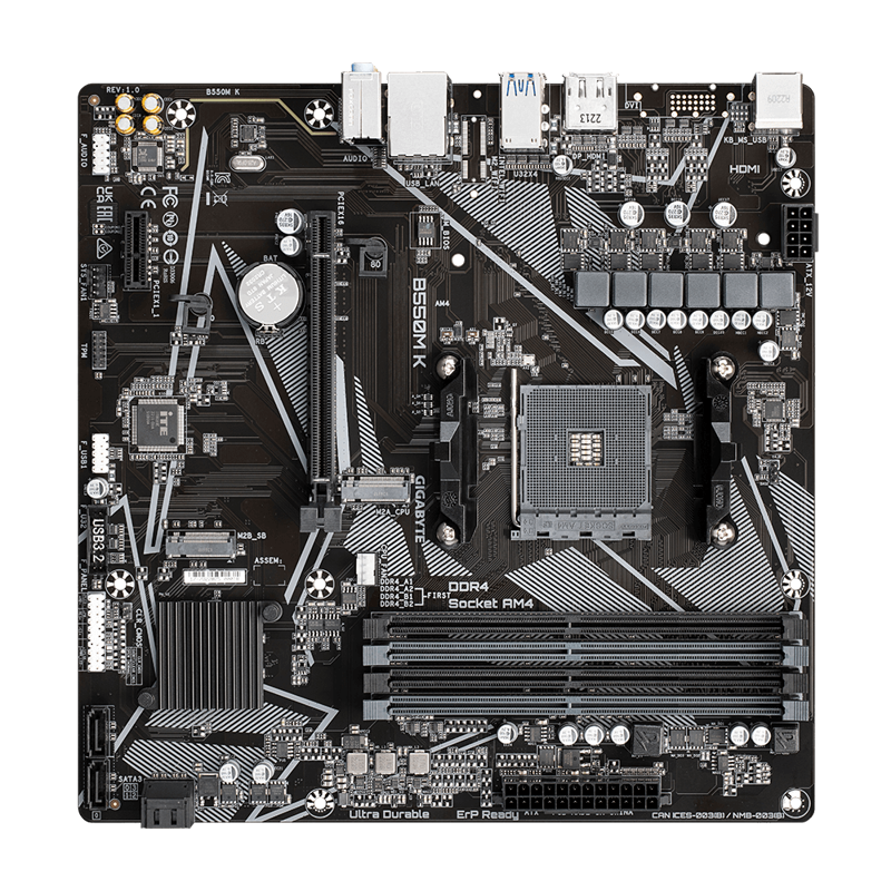 GIGABYTE B550M K