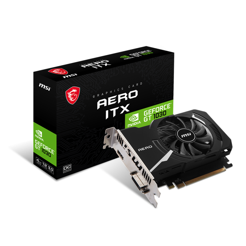 MSI GeForce GT 1030 AERO ITX 4GD4 OC