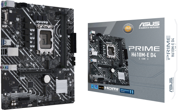 ASUS PRIME H610M-E D4-CSM арт. 90MB19N0-M1EAYC