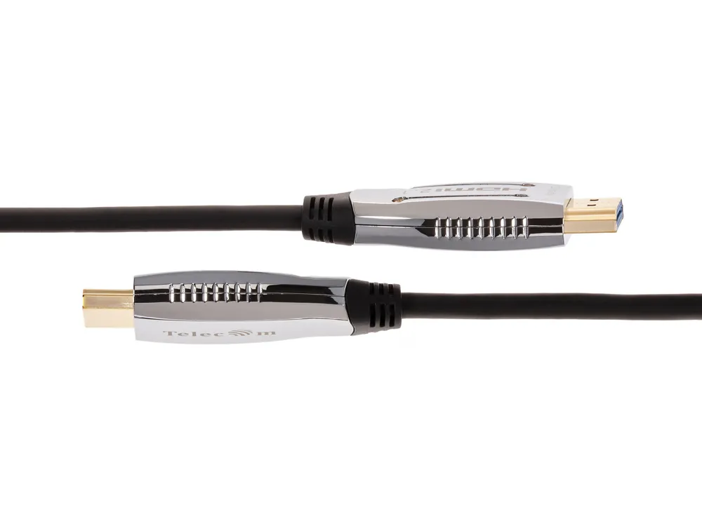 Telecom Кабель/ Активный оптический кабель HDMI 19M/M,ver. 2.1, 8K@60 Hz 5m арт. TCG2120-5M