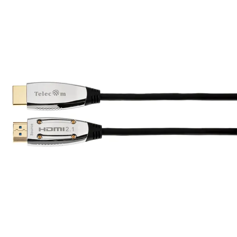 Telecom Кабель/ Активный оптический кабель HDMI 19M/M,ver. 2.1, 8K@60 Hz 15m арт. TCG2120-15M
