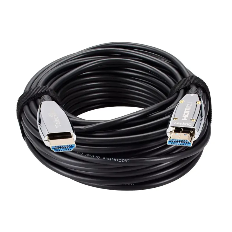 Telecom Кабель/ Активный оптический кабель HDMI 19M/M,ver. 2.1, 8K@60 Hz 15m арт. TCG2120-15M