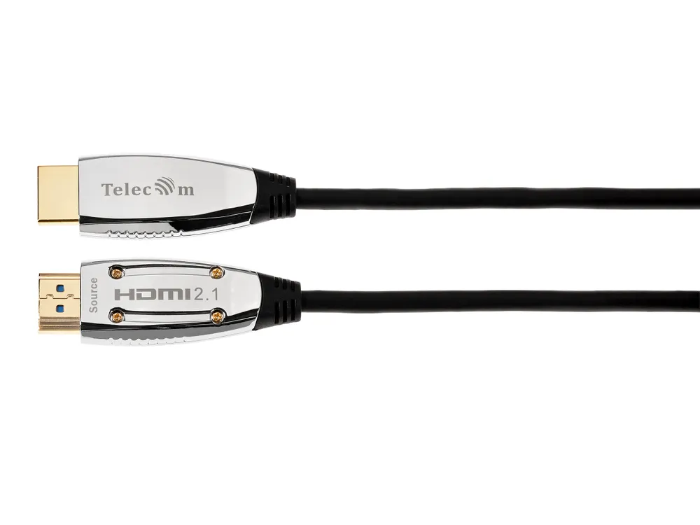 Telecom Кабель/ Активный оптический кабель HDMI 19M/M,ver. 2.1, 8K@60 Hz 15m арт. TCG2120-15M
