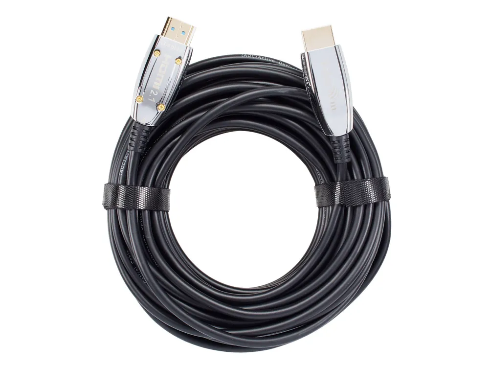 Telecom Кабель/ Активный оптический кабель HDMI 19M/M,ver. 2.1, 8K@60 Hz 15m арт. TCG2120-15M