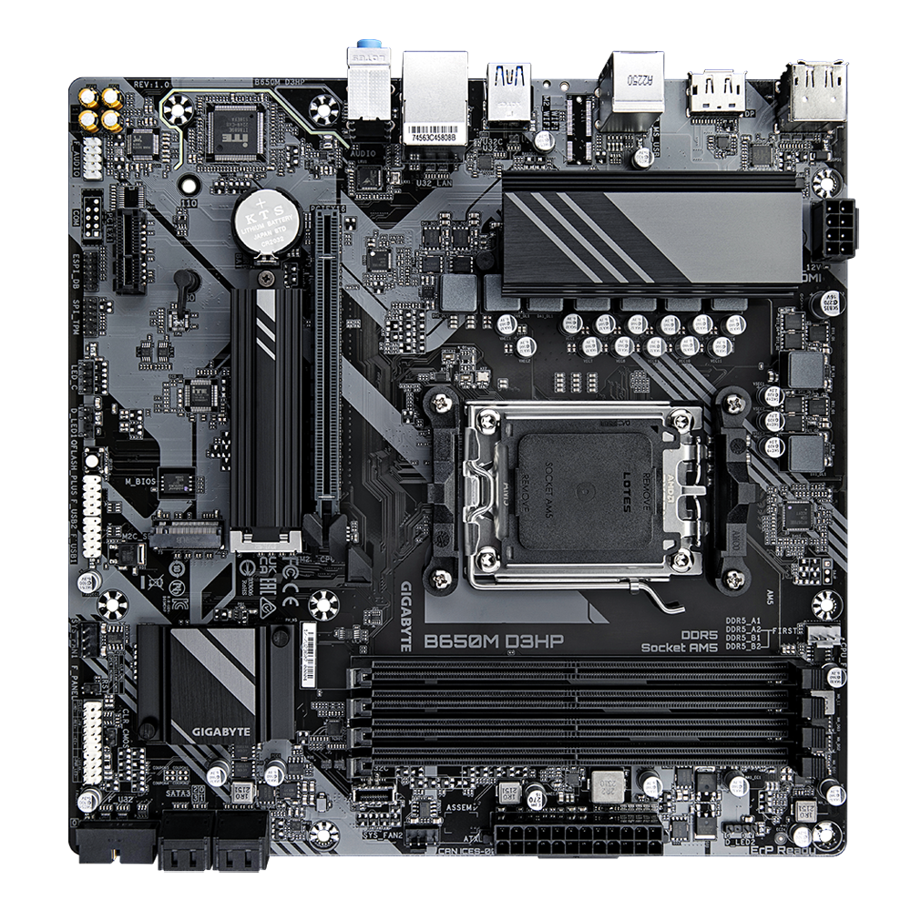Материнская плата Gigabyte B650M D3HP AX