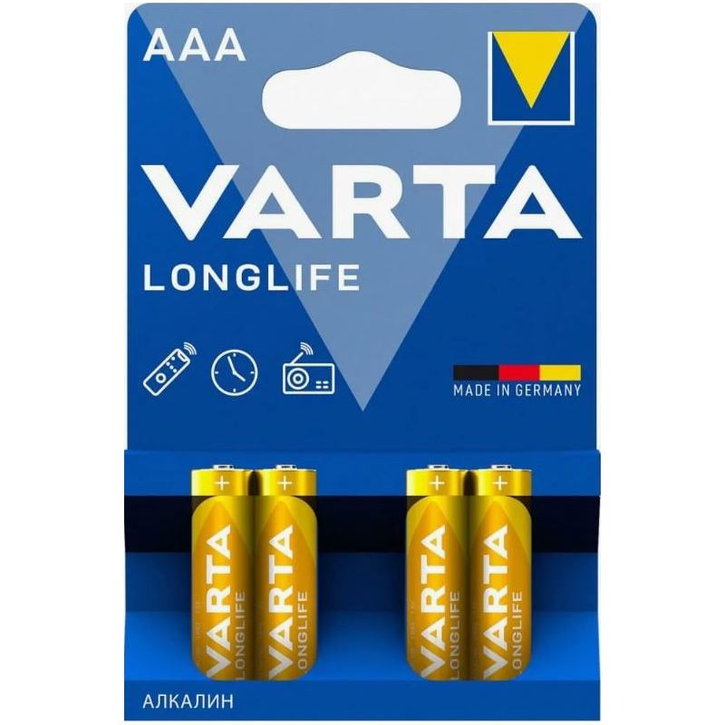 Батарейка Varta LONGLIFE 04103101414