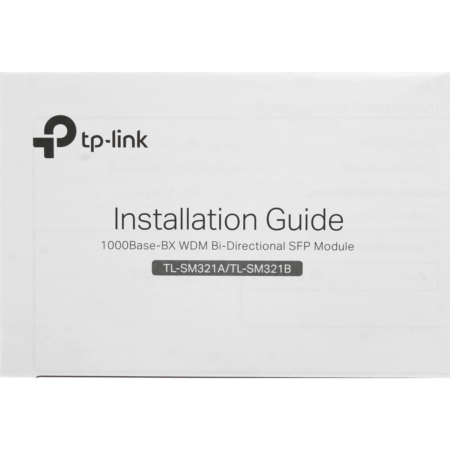 TP-Link SM321B