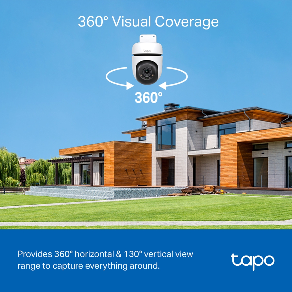 TP-Link Tapo C510W Умная уличная поворотная камера