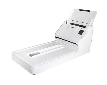 Avision AD340GFN, протяжный с планшетом А4, 40 стр/мин, ДАПД 50 листов, USB3.2, USB-Host, Ethernet (000-1009-02G)