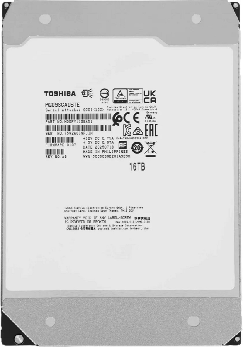 Toshiba MG09SCA16TE
