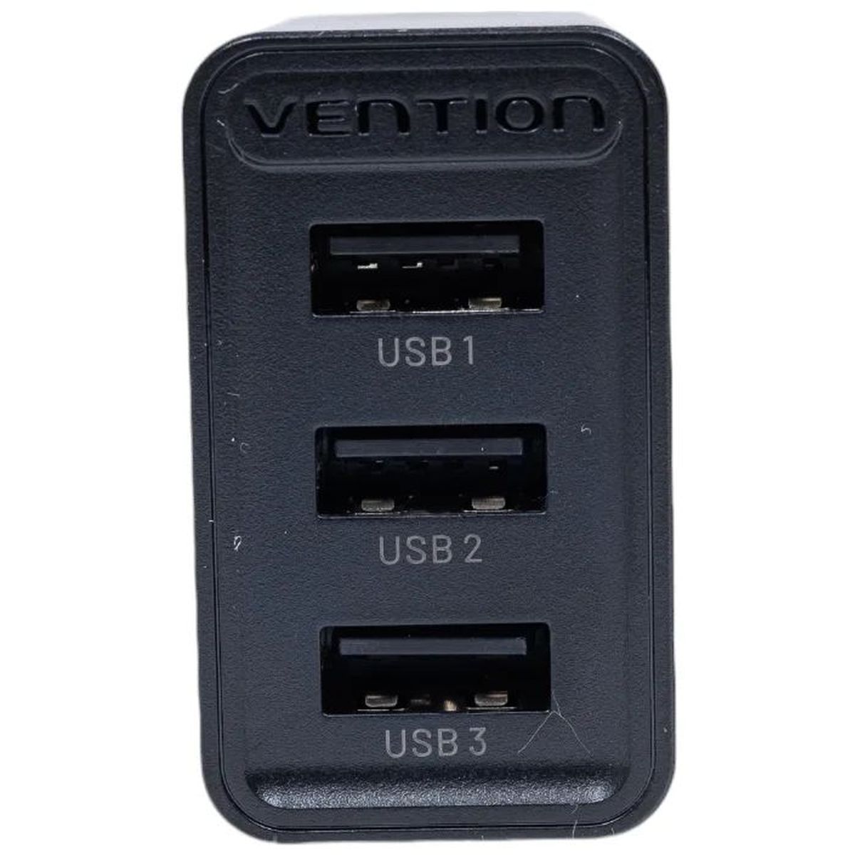 Сетевое зарядное устройство Vention FEAB0-EU на 3 порта USB 2.4A Черный