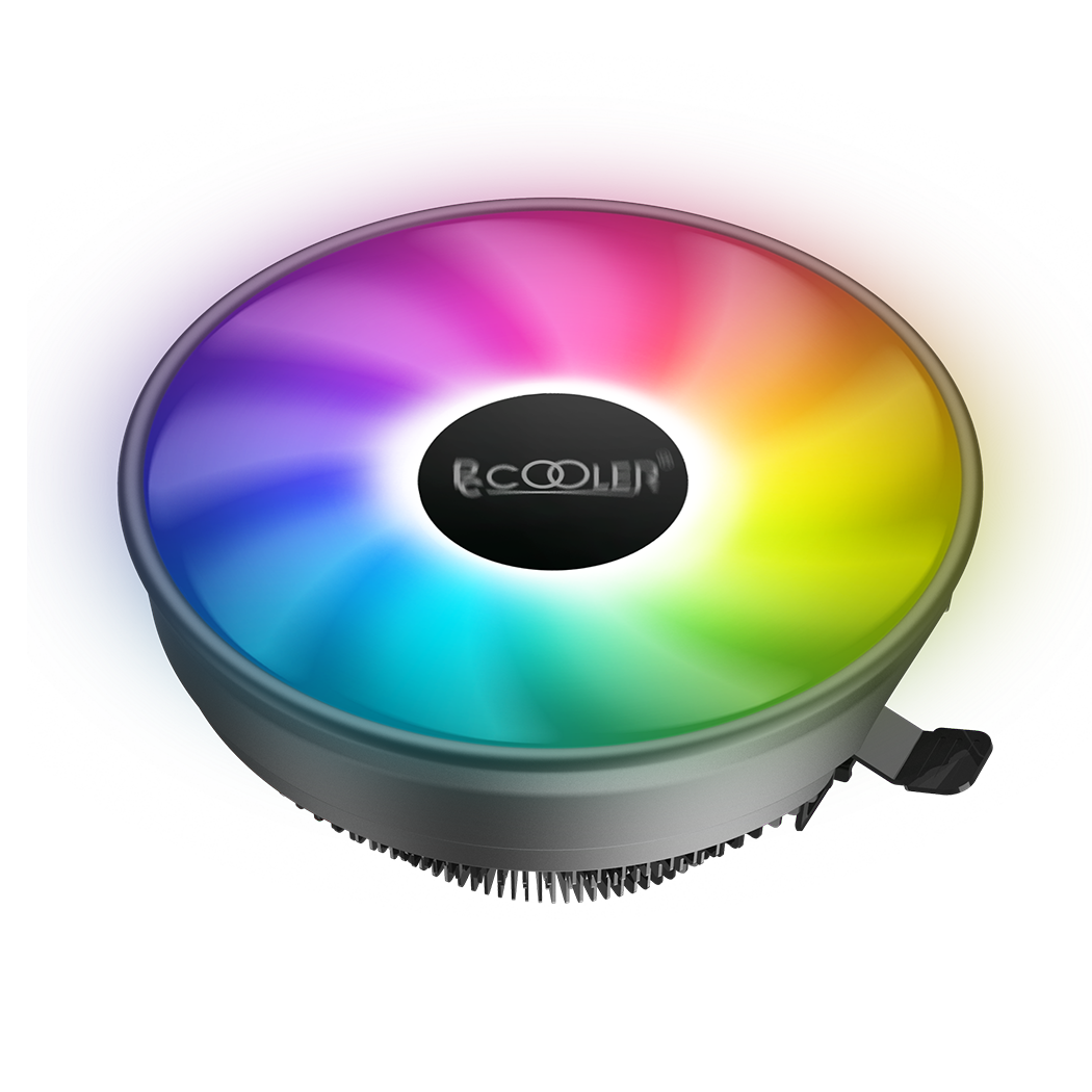 PCCooler E126M PRO Кулер S775/115X/AM2/2+/AM3/3+/AM4/FM1/FM2/2+ (TDP 92W, вент-р 120мм с PWM, FIXED COLOR FAN, 1000-1800RPM, 29.8dBa) Retail Color Box