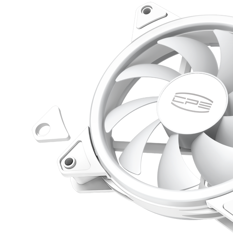 PcCooler F3 T120 ARGB WH